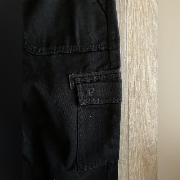 NWT Victoria’s Secret Pink Utility Cargo Pants Black - Size XL - Picture 5 of 11